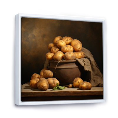 «Potato Amber» sur toile