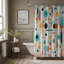 Diverses formes - Rideau de douche Premium-1980791960