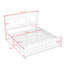 Lit plateforme en bois avec tête de lit-17431338-17431337