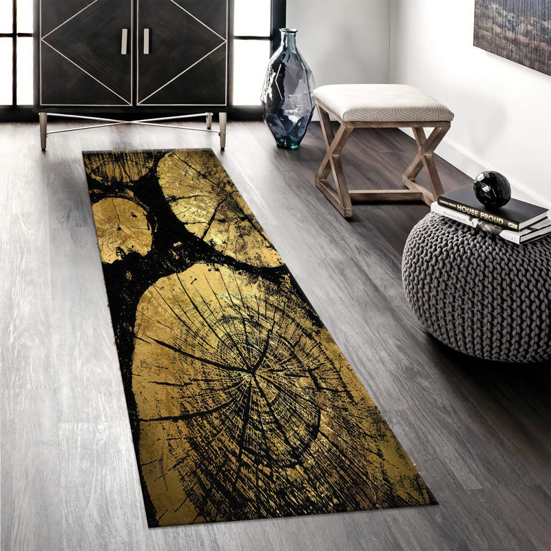 Tapis à poils doux exquis à motif floral parfait pour rehausser le confort et le style de votre espace de vie