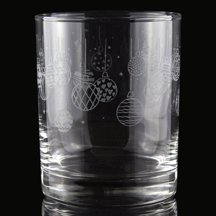 The Holiday Aisle® Demee 4 - Piece 14oz. Glass Drinking Glass