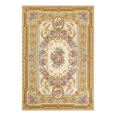 Indoor/Outdoor Traditional Area Rug