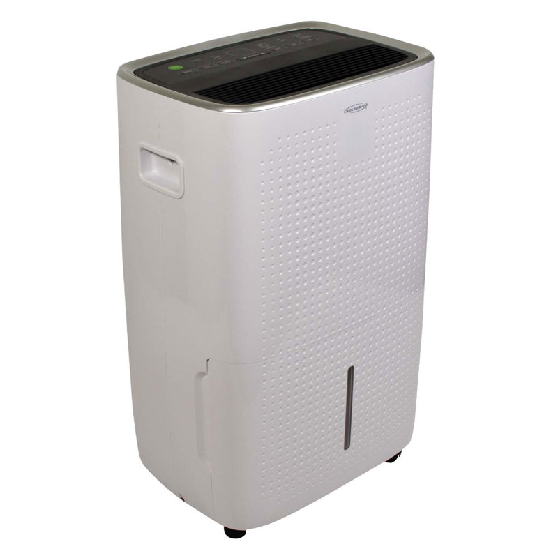 SoleusAir 4,500 Sq Ft 50 Pint DOE Dehumidifier with Pump & Mirage Display, White