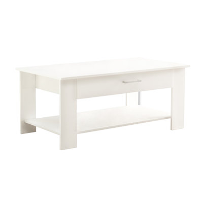 Keaisa Four Leg Coffee Table with Storage