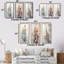 Flûtes Whisper Silver Grace - ensemble de 3 impressions sur toile-87826867-87826865