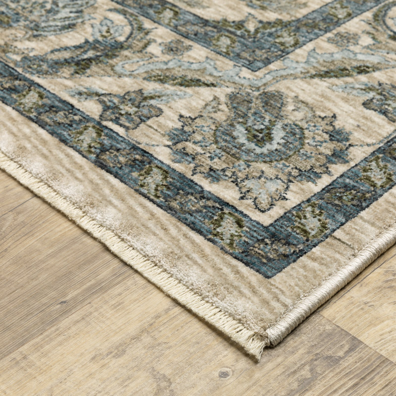 Andreana Oriental Indoor Rug, Rectangle 9'10" x 12'10"