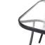 Courchevel Rectangular Metal Outdoor Dining Table With Umbrella Hole , 120cm cm W cm D-1420541224-1420541225