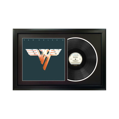 Van Halen "Van Halen II" Framed Record with Black Mat