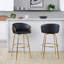 Tabouret de bar contemporain à hauteur fixe avec pivot-134319341-134319343
