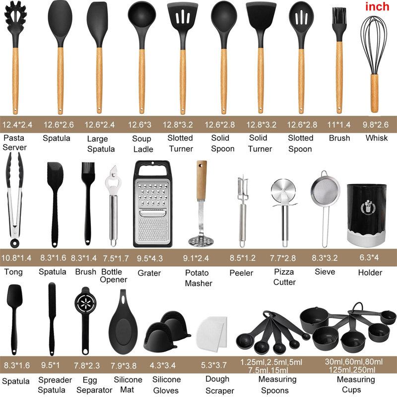 Vencier 46 Utensil Set