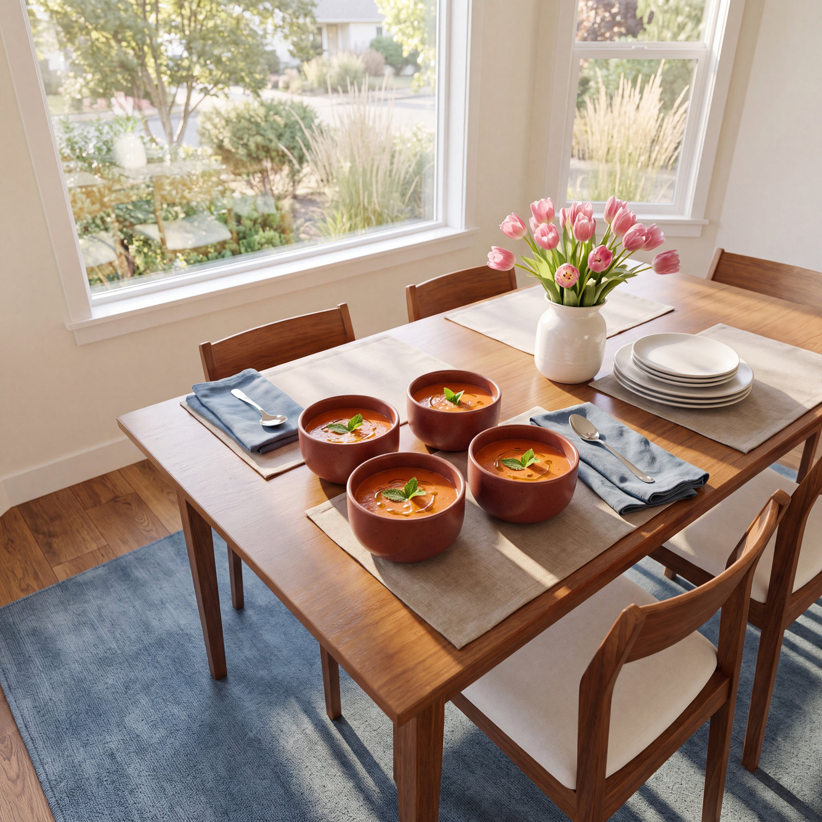 Casafina Pacifica Round Stoneware Ramekin, Cayenne