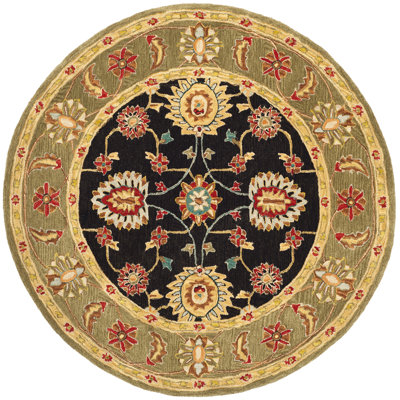 Tapis oriental en laine touffeté à la main Tingley