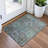 Machine Washable Indoor/Outdoor Xhevrie Green Rug-111820093