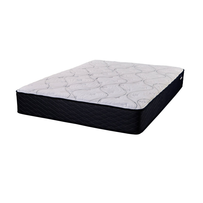 Matelas de repos ferme avec système de refroidissement double, mousse à mémoire de forme et durabilité, conception large, technologie de changement de phase en gel, conception blanc et bleu