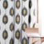 Rideaux occultant pour le salon - Rideaux imprimés en coton pour grande chambre à coucher à panneau simple-289867158