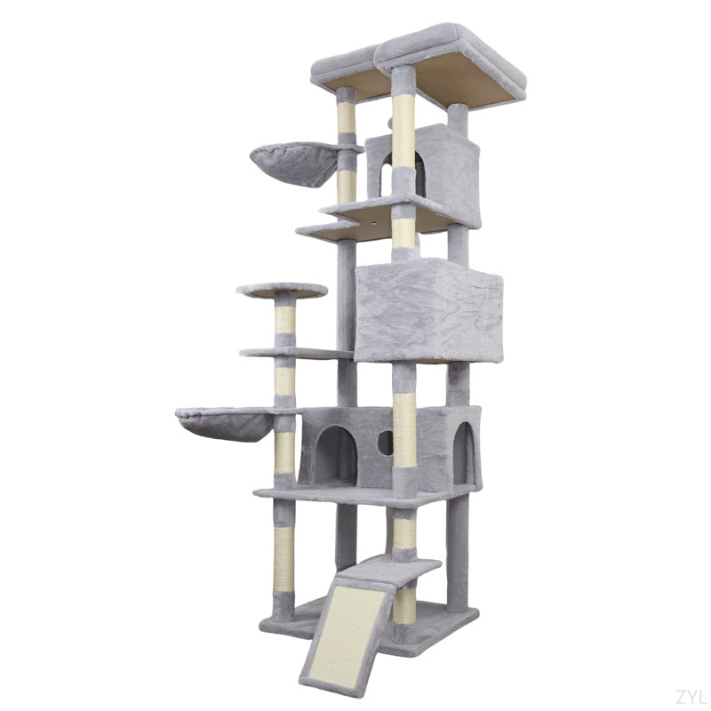 Tour pour arbre à chat In Grey, Gris clair