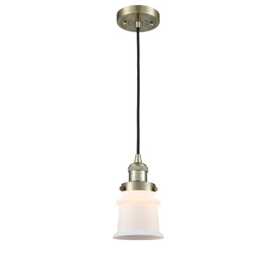 Luminaire suspendu en forme de cloche à 1 lumière Alexandira