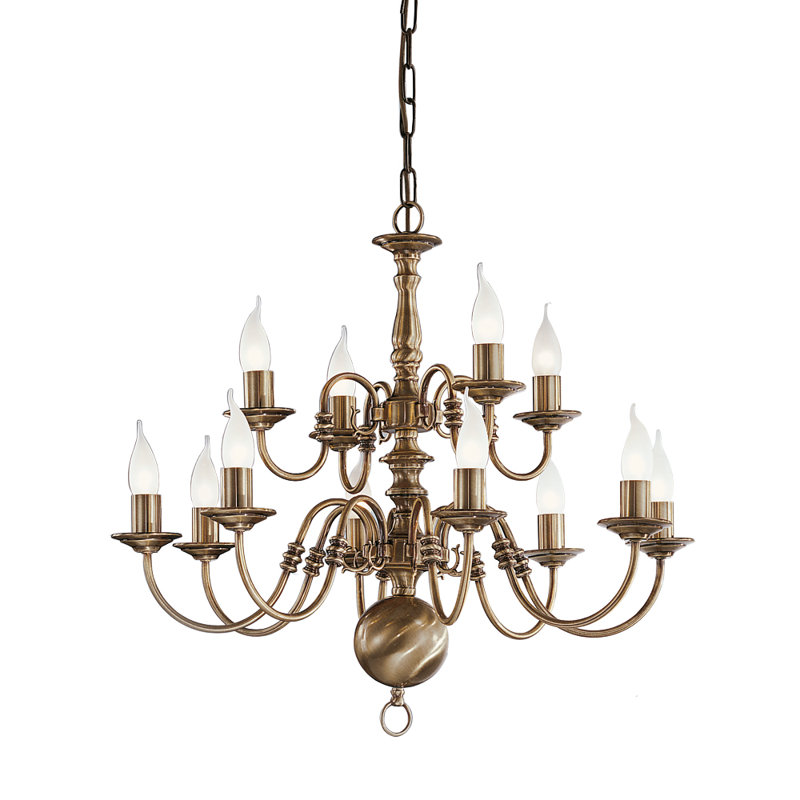 Frontenac 12 - Light Candle Chandelier