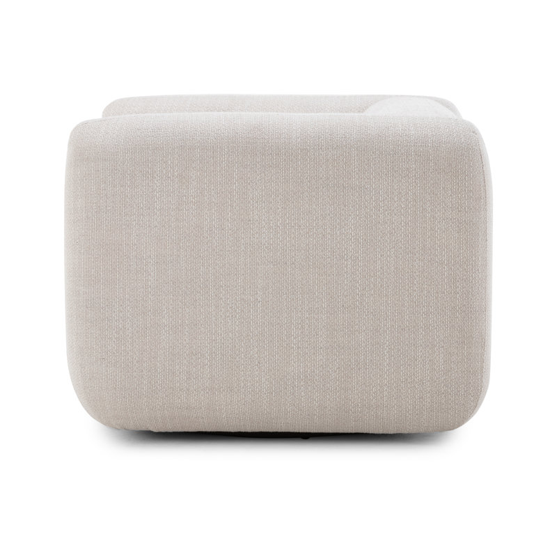 Nara Swivel Armchair, Gibson Wheat