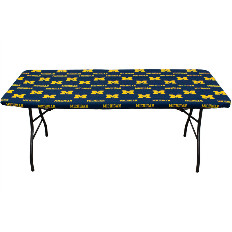 Michigan Wolverines 6-Foot Cotton Duck Table Cover
