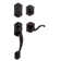 Prestige Madrina Handleset with Deadbolt and Door Lever and Rosette