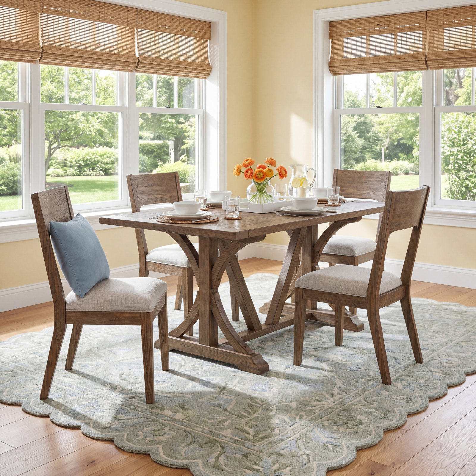 Victoria Oak Side Chair