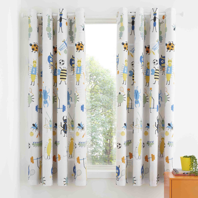 Bugtastic Eyelet Room Darkening Curtains