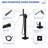 Single Handle Floor Mounted Tub Faucet Mattle Black
