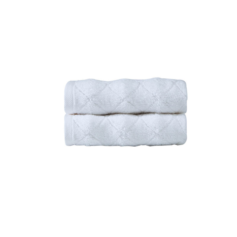 Ozgur   Midweight Hand Towel, White