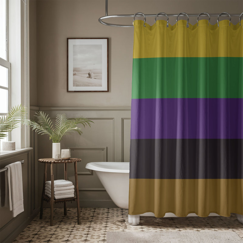 Rideau de douche Parade Fest - Premium, H 74 po x l 71 po