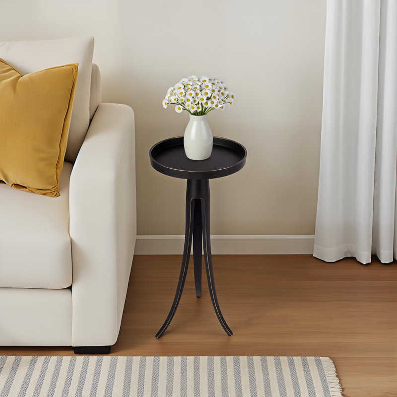 Kade Monique Large Pedestal Side Table