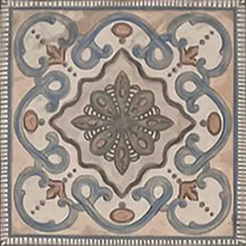 Terralis 6 X 6 In. Matte Taupe-Blue Terracotta Porcelain Square Wall And Floor Tile (4.65 Sq Ft/Case) - 19 Pack