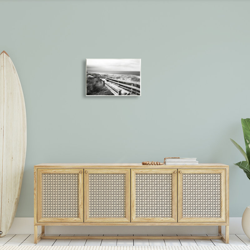 "Coastal Boardwalk Landscape", art mural par GraffiTee Studios, H 13 po x l 19 po