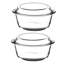 Pasabahce 3.15L Glass Round Dutch Oven