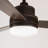 Trevina 52" Antique Bronze LED Ceiling Fan with Reversible Medium Cherry/Walnut Blades-123018328-123018329