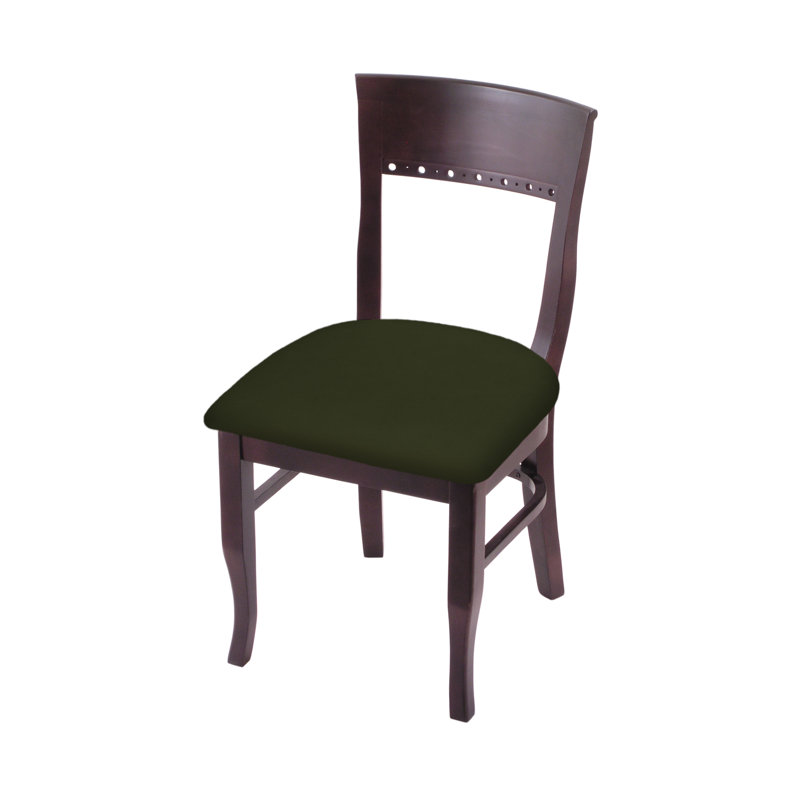 Hampton 19.25'' H Upholstered Beech Side Chair, Dark Cherry, Canter Pine