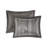 Reversible Jacquard Bedding Ensemble with Decorative Pillows