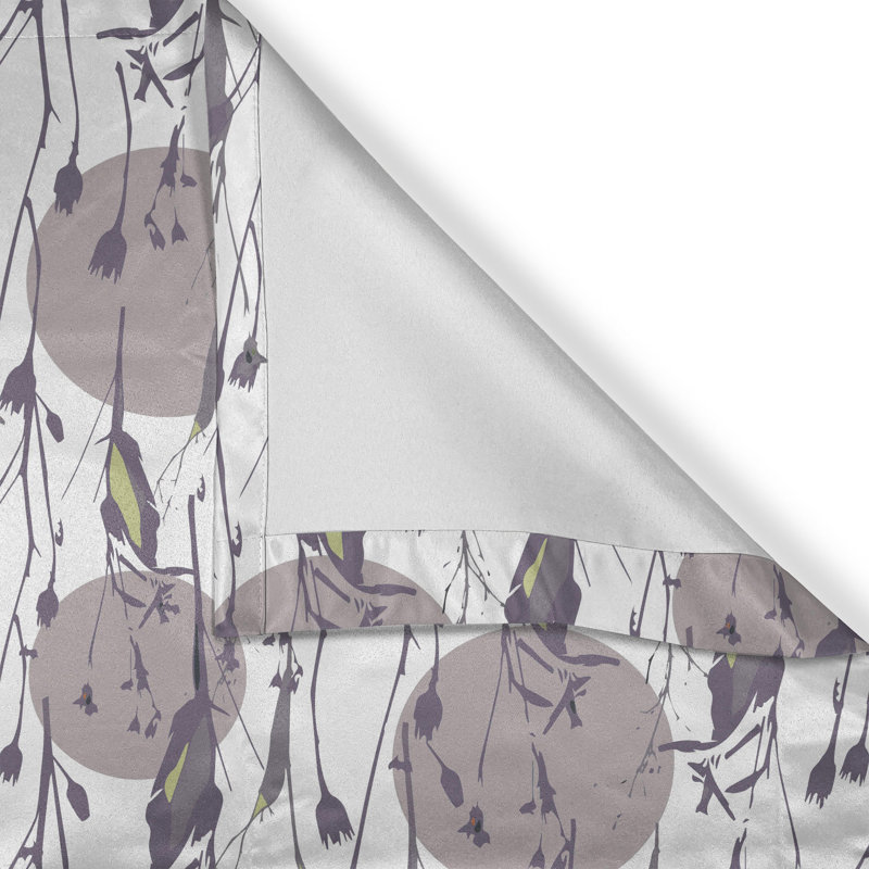 Semi Sheer Curtain Pair