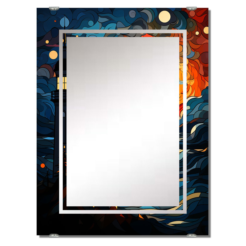 Miroir mural Hulker, 32 po x 24 po