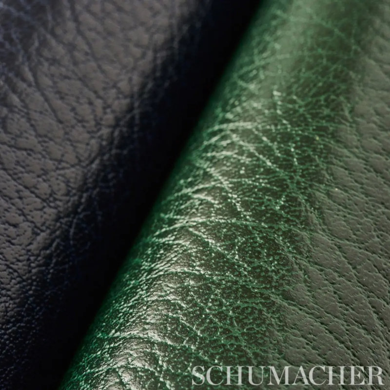 Canyon Leather Wallpaper, Navy