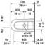 Darling New 1.28 GPF Elongated One-Piece Toilet (Seat Not Included)