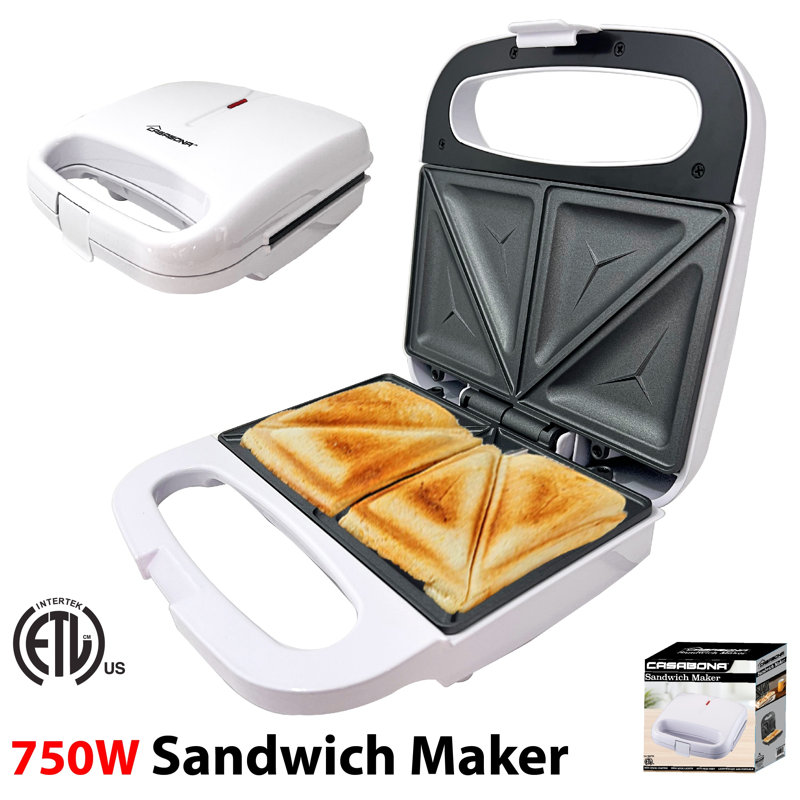 Sandwich Maker, 750 W, White