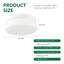 Luminaire à DEL 12 po rond 5CCT 3000K-6500K-124965820-124965821