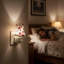Floral Night Light – Elegant Decorative Lamp, Soft Glow Guide for Bedrooms, Hallways, and Cozy Spaces