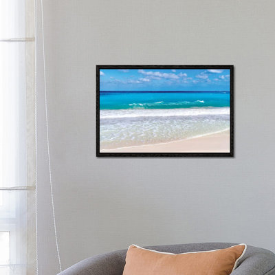 Paradise Island Cabbage Beach by Susanne Kremer - Floater Frame Gallery-Wrapped Canvas Giclée on Canvas