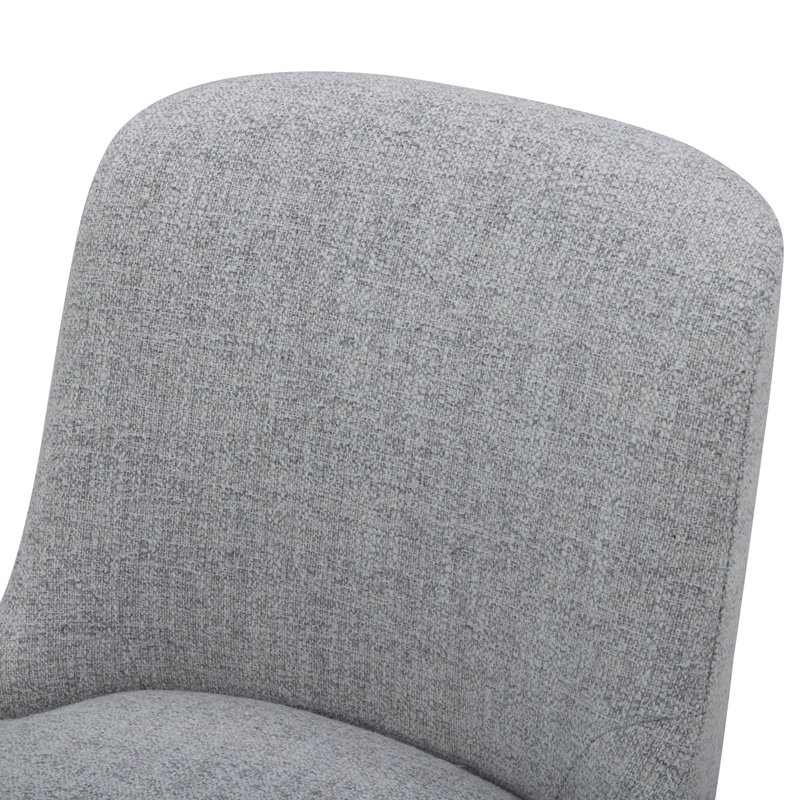 Tabouret de comptoir pivotant 26,8 po Arlester, Gris clair