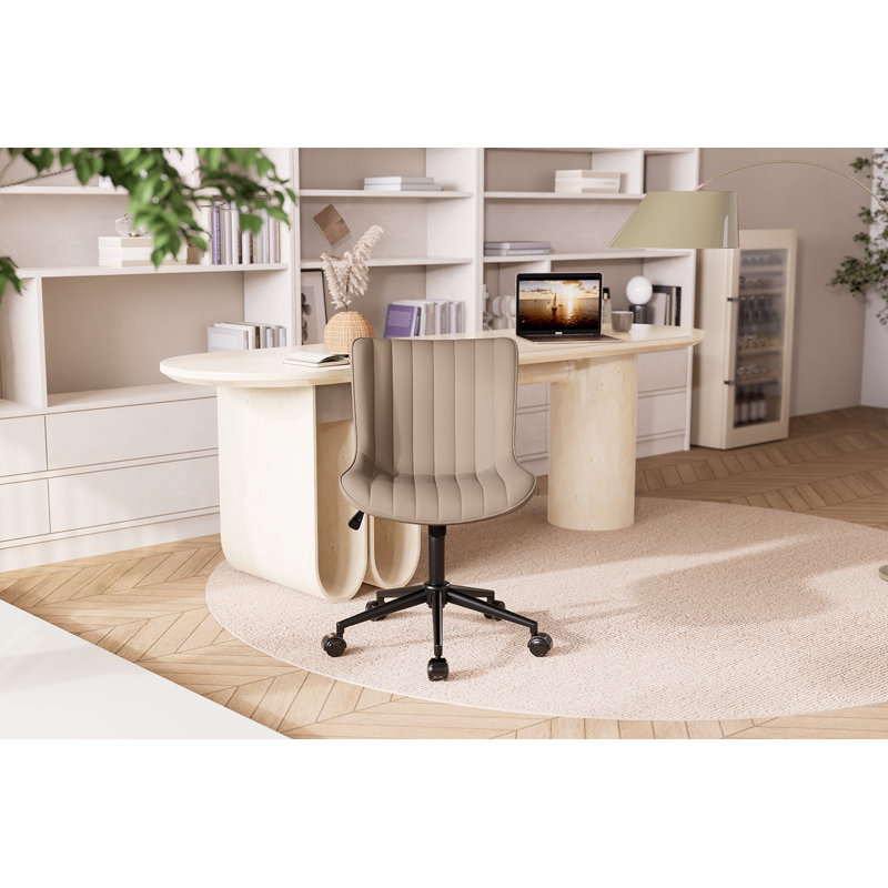 Chaise de bureau Nassin, Kaki
