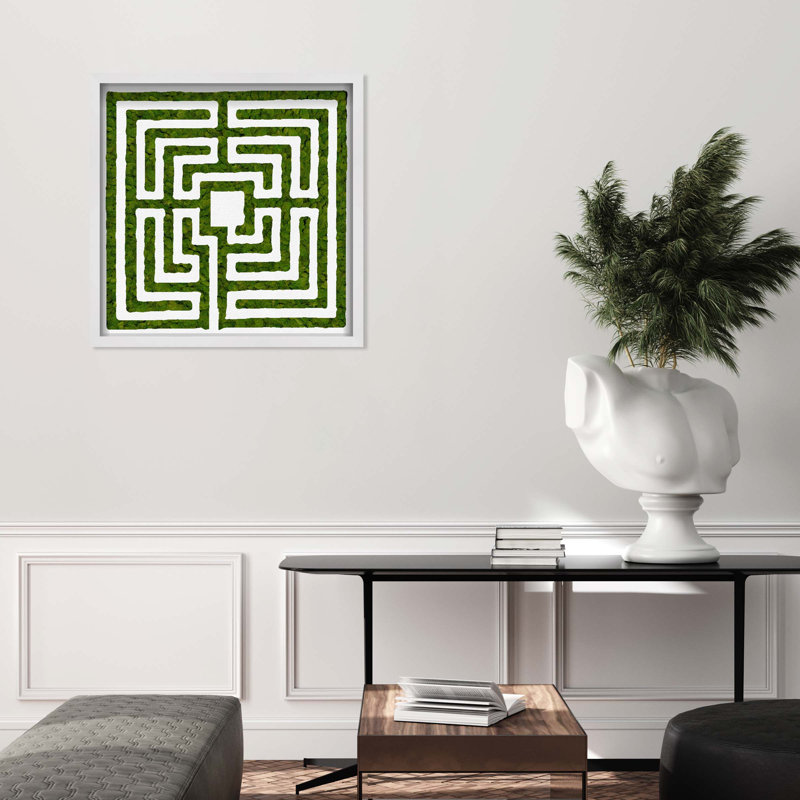 French Garden Print, 26" H x 26" W