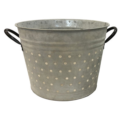 Ladera Metal Pot Planter