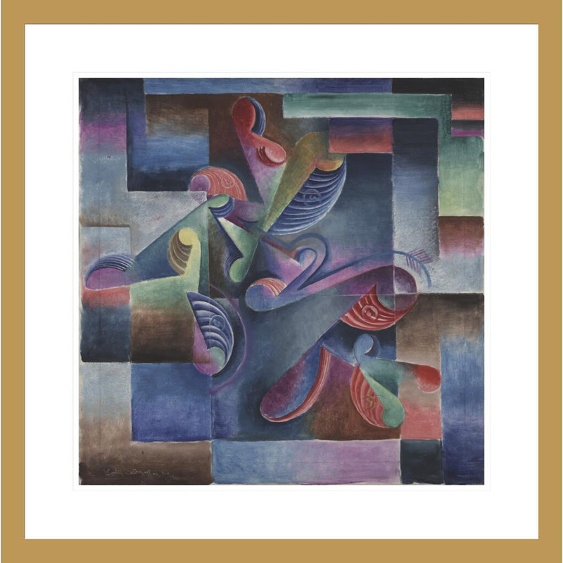 «Curving Machine» par Jean Molzahn - impression giclée, H 20,88 po x l 29,5 po